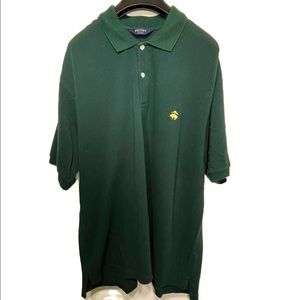 Brooks Brothers - Vintage Brooks Sports Brand- Polo Shirt in Green -  Rare!